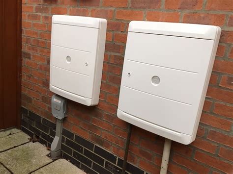 relocate electric meter box|external meter box replacement cost.